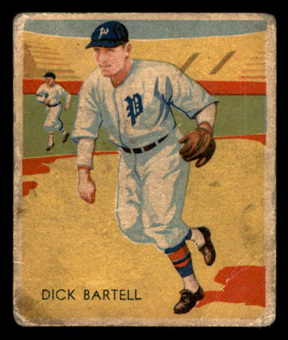 1934-36 Diamond Stars #015 Dick Bartell Giants FR-GD stain 533584