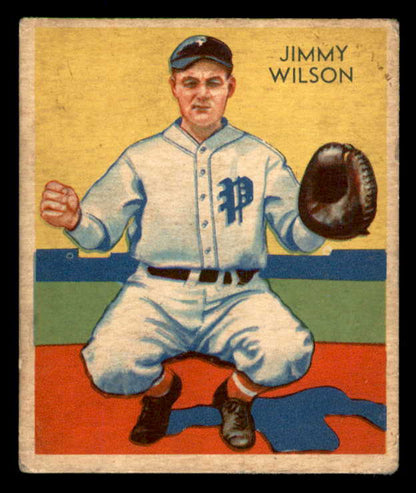 1934-36 Diamond Stars #022 Jimmy Wilson Phillies VG-EX 533586