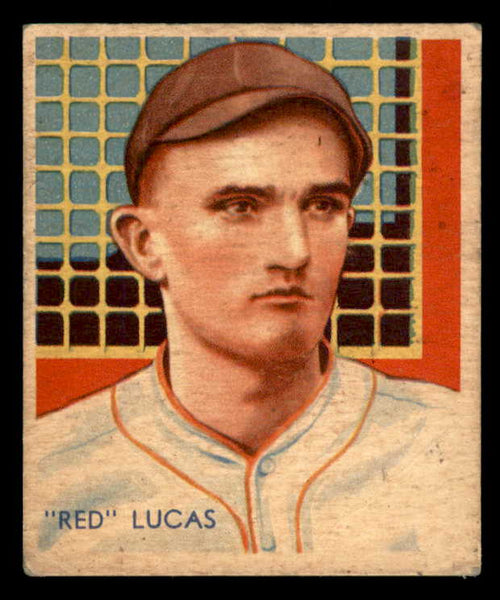 1934-36 Diamond Stars #046 Red Lucas Reds VG-EX 533590