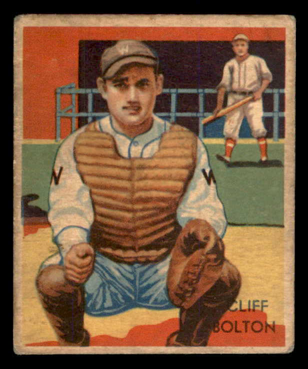 1934-36 Diamond Stars #047 Cliff Bolton Senators VG 533591