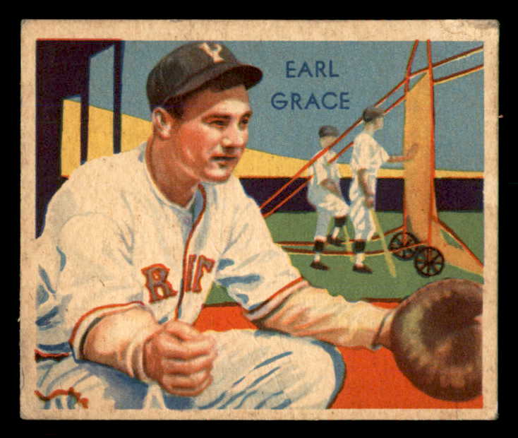 1934-36 Diamond Stars #069 Earl Grace Pirates VG 533593