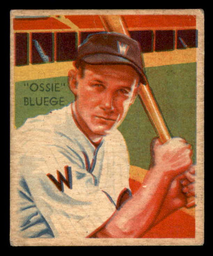 1934-36 Diamond Stars #071 Ossie Bluege Senators VG 533594