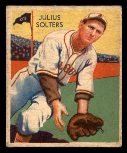 1934-36 Diamond Stars #085 Julius Solters Browns VG 533599