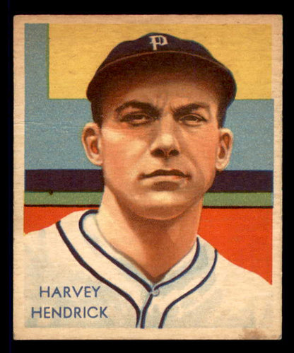 1934-36 Diamond Stars #041 Harvey Hendrick Phillies GD-VG 533604