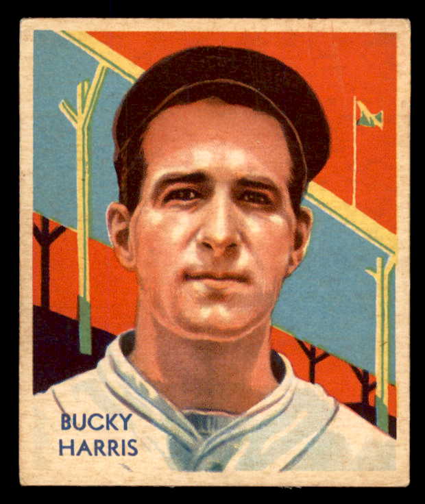 1934-36 Diamond Stars #091 Bucky Harris Senators VG-EX/EX 533611