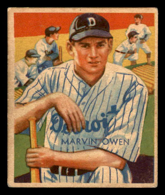 1934-36 Diamond Stars #067 Marvin Owen Tigers VG-EX/EX 533612