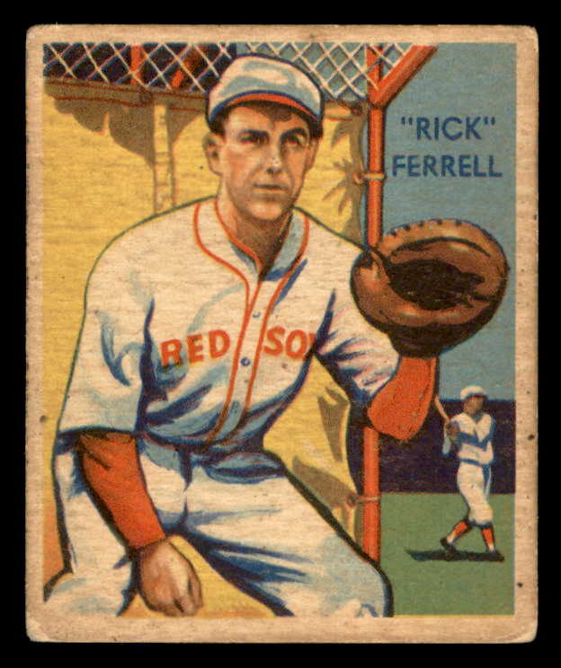 1934-36 Diamond Stars #048 Rick Ferrell Red Sox VG-EX 533613