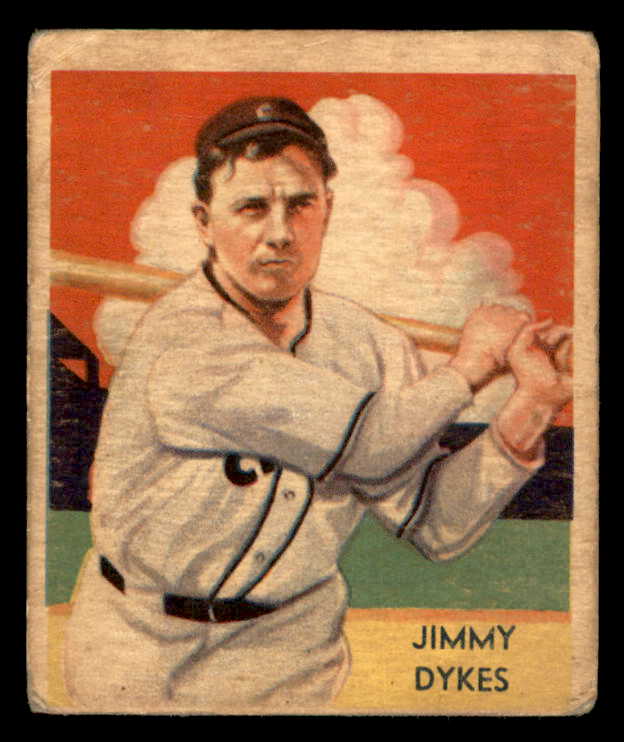 1934-36 Diamond Stars #042 Jimmy Dykes White Sox GD-VG/VG 533615