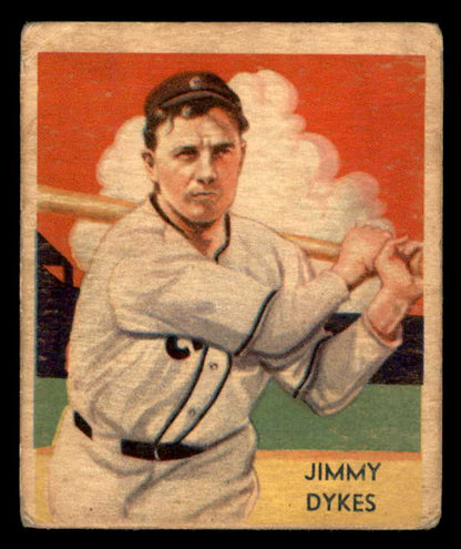 1934-36 Diamond Stars #042 Jimmy Dykes White Sox GD-VG/VG 533615