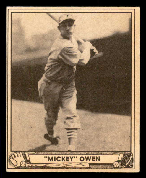 1940 Play Ball #111 Mickey Owen Cardinals VG-EX 533678