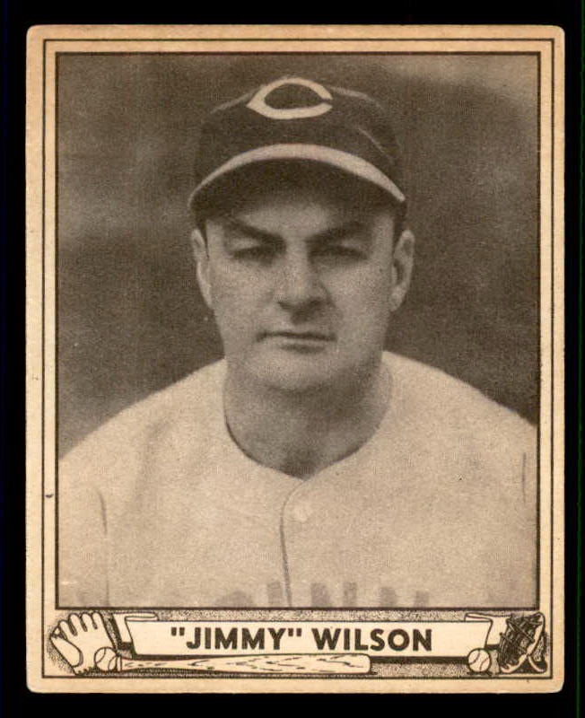 1940 Play Ball #152 Jimmy Wilson Reds EX 533696