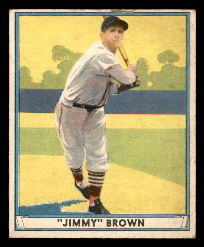 1941 Play Ball #012 Jimmy Brown Cardinals VG-EX 533726