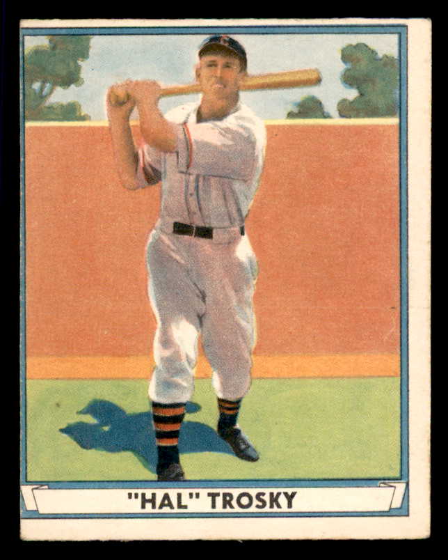 1941 Play Ball #016 Hal Trosky Indians VG 533729