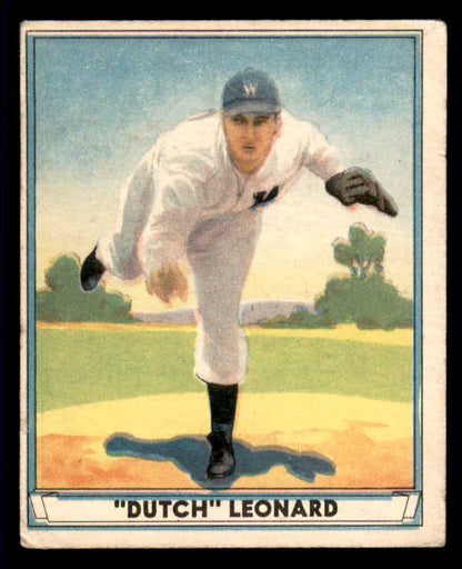 1941 Play Ball #024 Dutch Leonard Senators VG-EX 533737