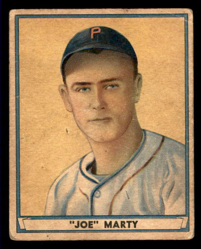 1941 Play Ball #028 Joe Marty Phillies GD-VG 533742