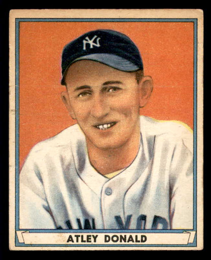 1941 Play Ball #038 Atley Donald Yankees VG-EX 533757