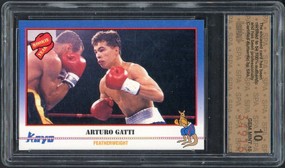 1991 Kayo #169 Arturo Gatti Boxer SPA 10 GEM MINT 534092