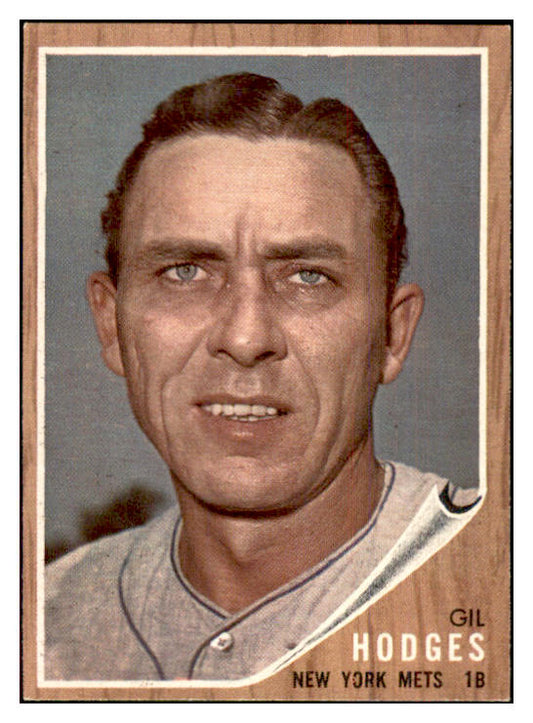 1962 Topps Baseball #085 Gil Hodges Mets EX-MT 534319