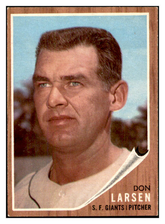 1962 Topps Baseball #033 Don Larsen Giants EX-MT 534435