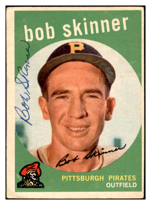 1959 Topps #320 Bob Skinner Pirates Signed Autographed 534546