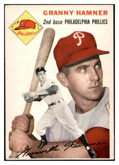 1954 Topps Baseball #024 Granny Hamner Phillies EX-MT 534675