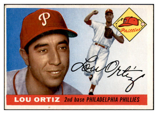 1955 Topps Baseball #114 Lou Ortiz Phillies EX-MT 534958