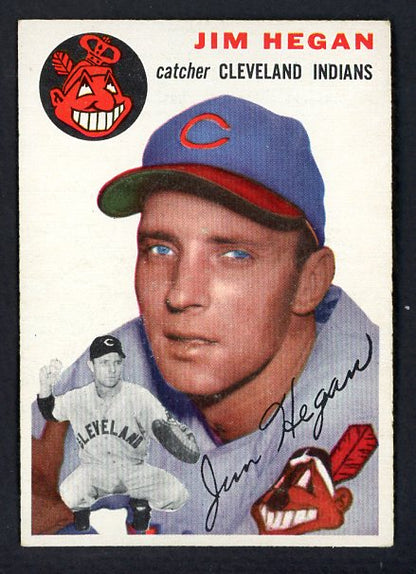 1954 Topps Baseball #029 Jim Hegan Indians EX-MT 534973