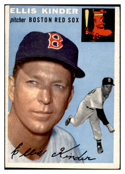 1954 Topps Baseball #047 Ellis Kinder Red Sox EX-MT 534981