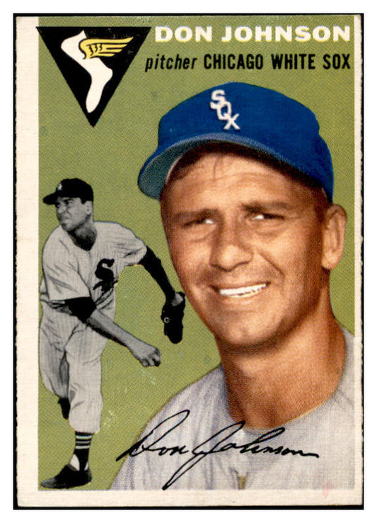 1954 Topps Baseball #146 Don Johnson White Sox EX-MT 535015