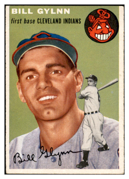 1954 Topps Baseball #178 Bill Glynn Indians EX-MT 535024