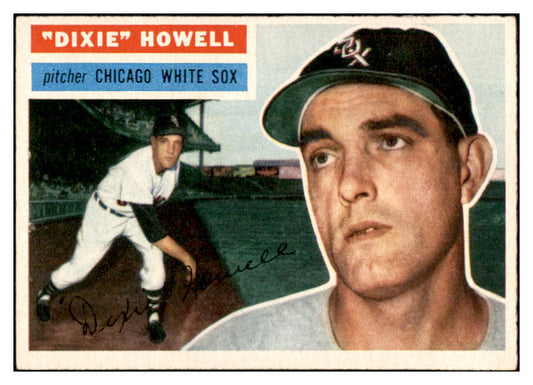 1956 Topps Baseball #149 Dixie Howell White Sox EX-MT Gray 535172