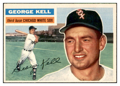1956 Topps Baseball #195 George Kell White Sox EX-MT 535220