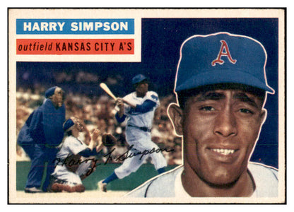 1956 Topps Baseball #239 Harry Simpson A's EX-MT 535266