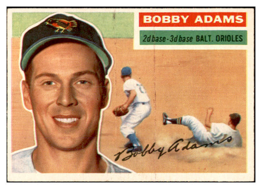 1956 Topps Baseball #287 Bobby Adams Orioles EX-MT 535322