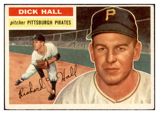 1956 Topps Baseball #331 Dick Hall Pirates EX-MT 535381