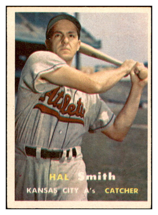 1957 Topps Baseball #041 Hal Smith A's EX-MT 535405