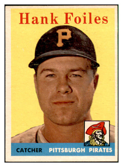 1958 Topps Baseball #004 Hank Foiles Pirates EX-MT 535537