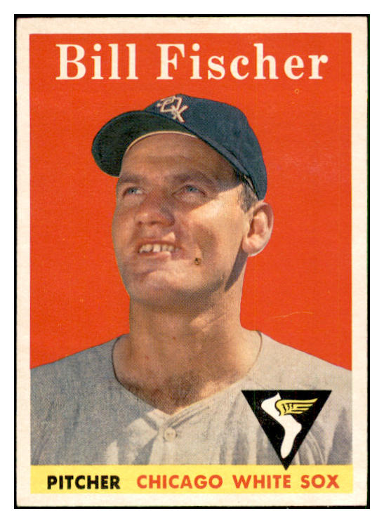 1958 Topps Baseball #056 Bill Fischer White Sox EX-MT 535589