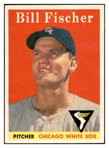 1958 Topps Baseball #056 Bill Fischer White Sox EX-MT 535589