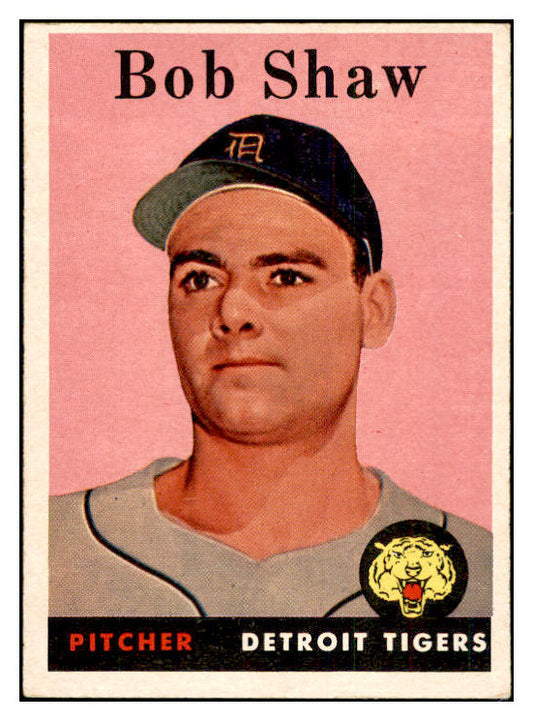 1958 Topps Baseball #206 Bob Shaw Tigers EX-MT 535773