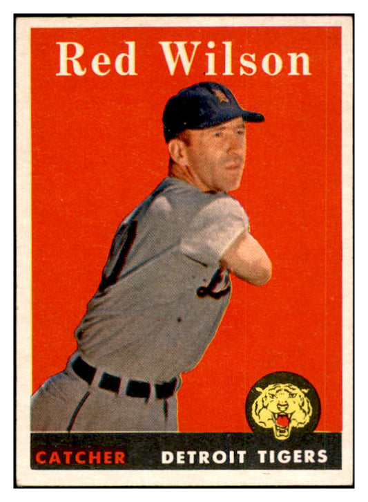 1958 Topps Baseball #213 Red Wilson Tigers EX-MT 535784