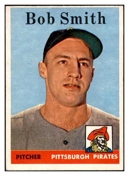 1958 Topps Baseball #226 Bob Smith Pirates EX-MT 535802