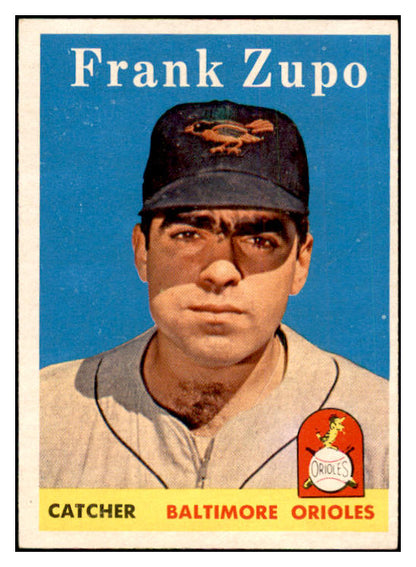 1958 Topps Baseball #229 Frank Zupo Orioles EX-MT 535807