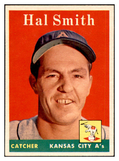 1958 Topps Baseball #257 Hal Smith A's EX-MT 535846