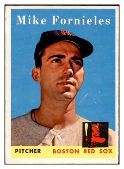 1958 Topps Baseball #361 Mike Fornieles Red Sox EX-MT 535961