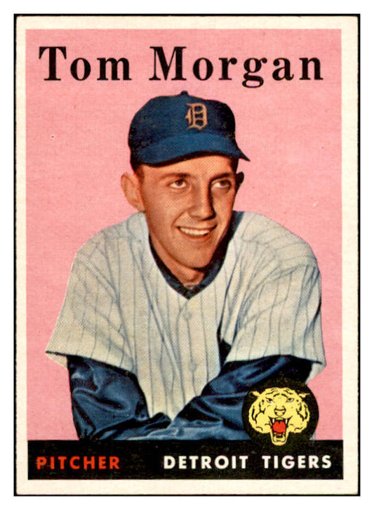1958 Topps Baseball #365 Tom Morgan Tigers EX-MT 535967
