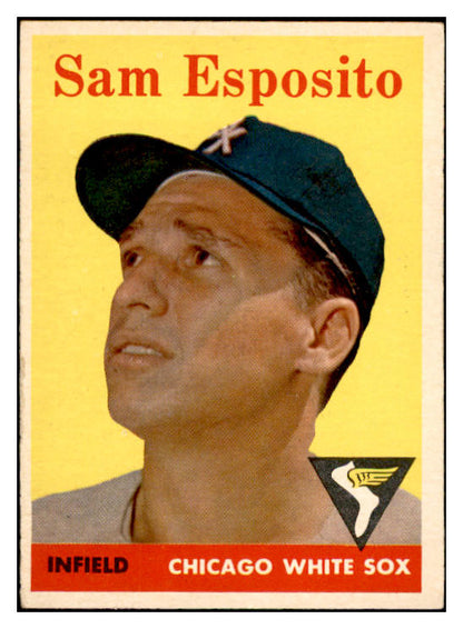 1958 Topps Baseball #425 Sam Esposito White Sox EX-MT 536043