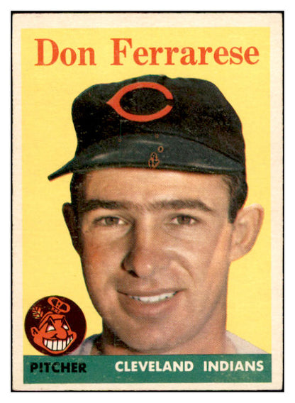 1958 Topps Baseball #469 Don Ferrarese Indians EX-MT 536092