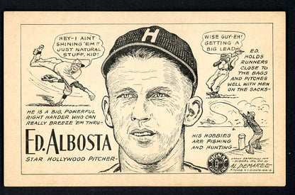 1947 Signal Oil Ed Albosta Hollywood EX 537081