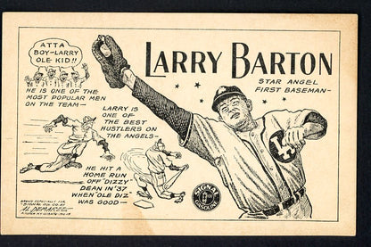 1947 Signal Oil Larry Barton Los Angeles VG-EX 537085